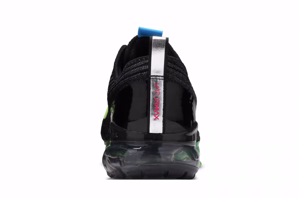 Nike Air VaporMax Flyknit 3 GS Black Ghost Green, view 8