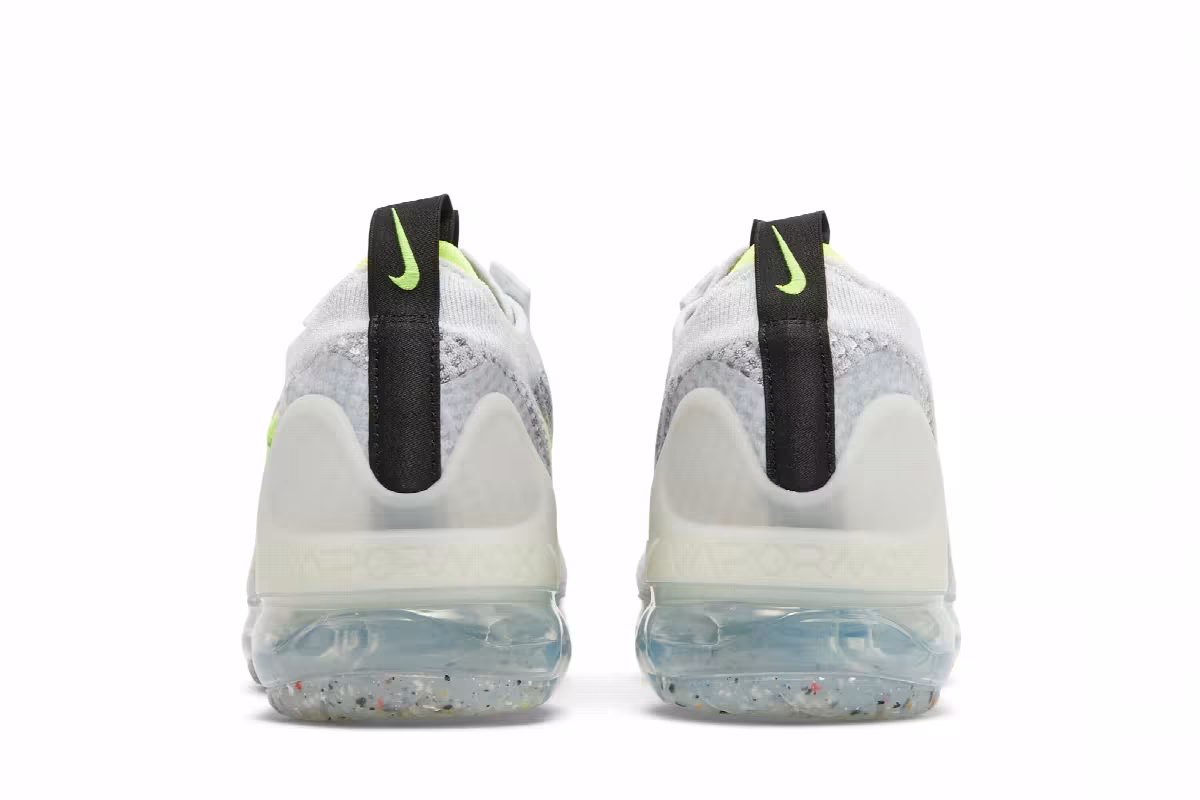 Nike Air Vapormax 2021 Flyknit Logo Pack - Wolf Grey Volt, view 7