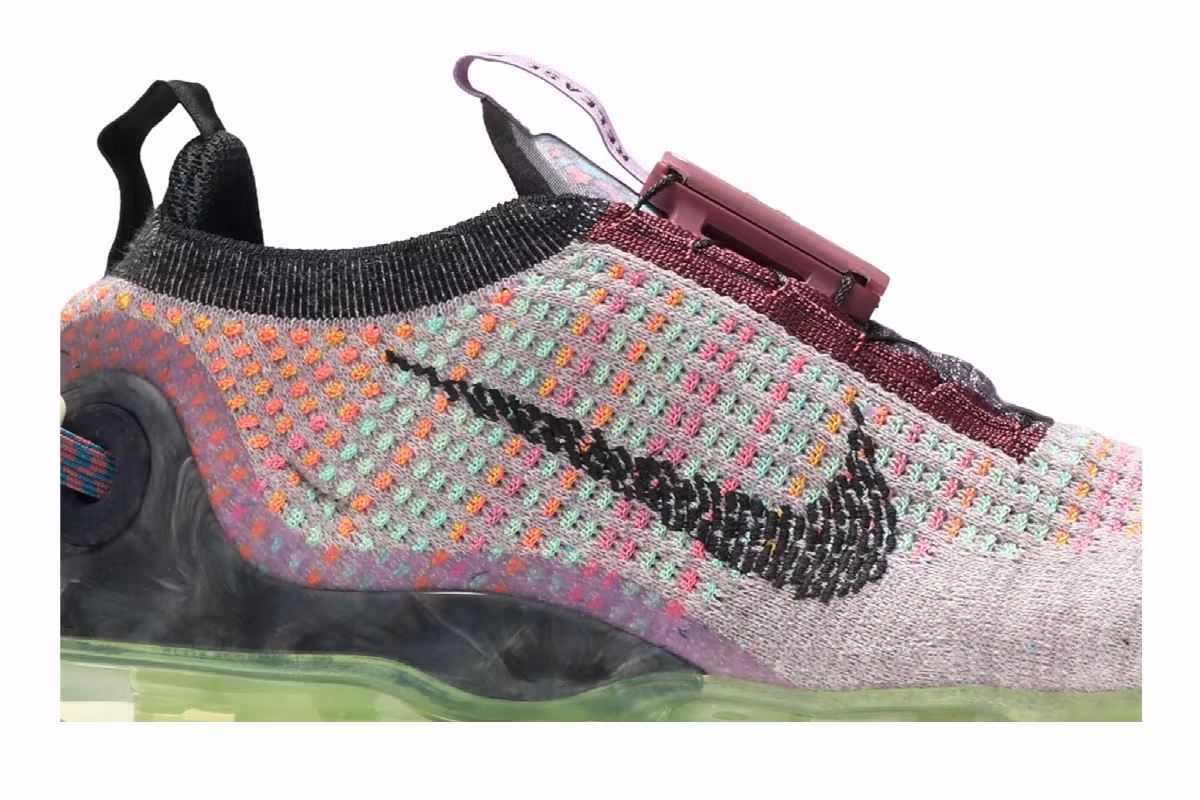 Nike Women's Air VaporMax 2020 Flyknit Violet Ash Volt, view 3
