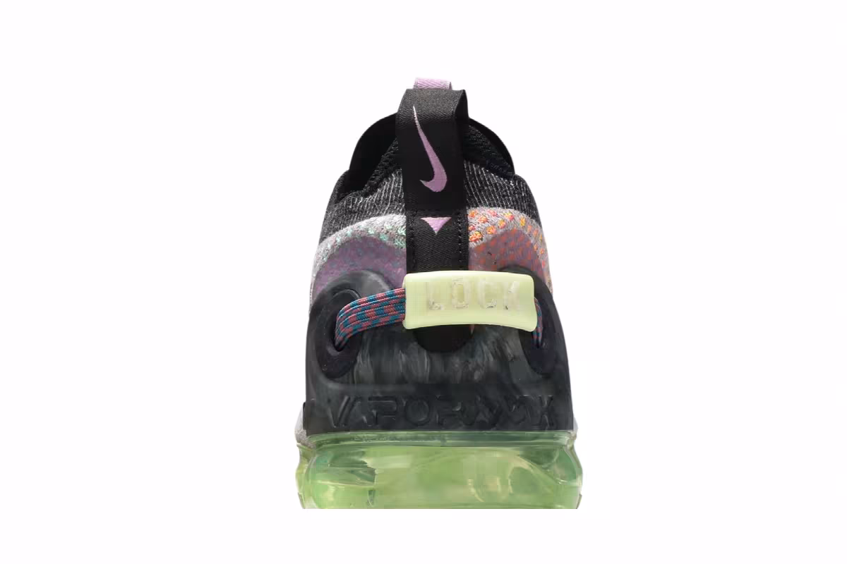 Nike Women's Air VaporMax 2020 Flyknit Violet Ash Volt, view 8