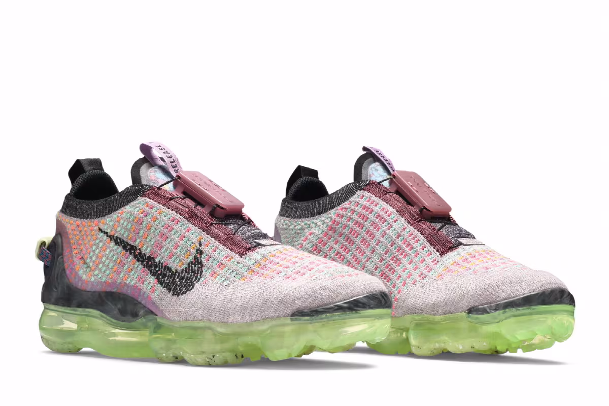 Nike Women's Air VaporMax 2020 Flyknit Violet Ash Volt, view 9