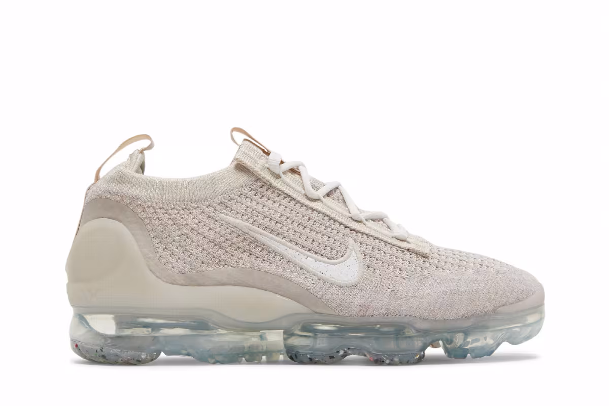 Nike Women's Air VaporMax 2021 Flyknit Oatmeal, view 2