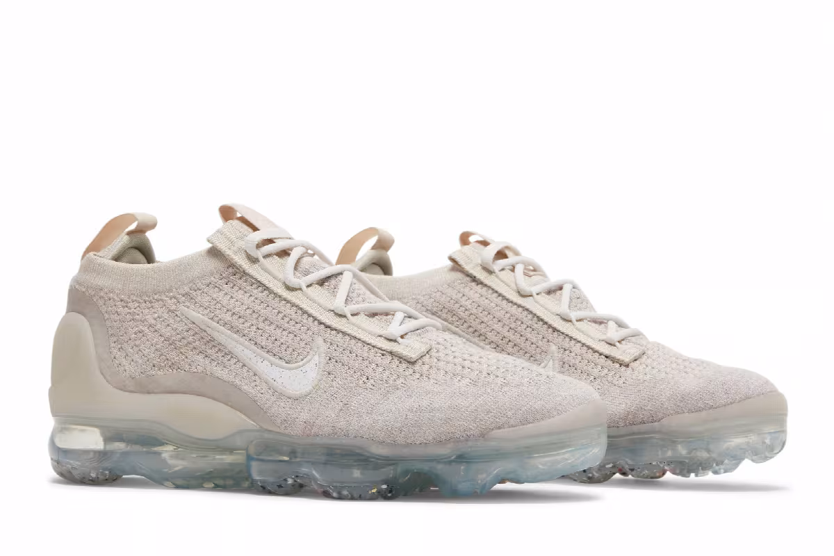 Nike Women's Air VaporMax 2021 Flyknit Oatmeal, view 9