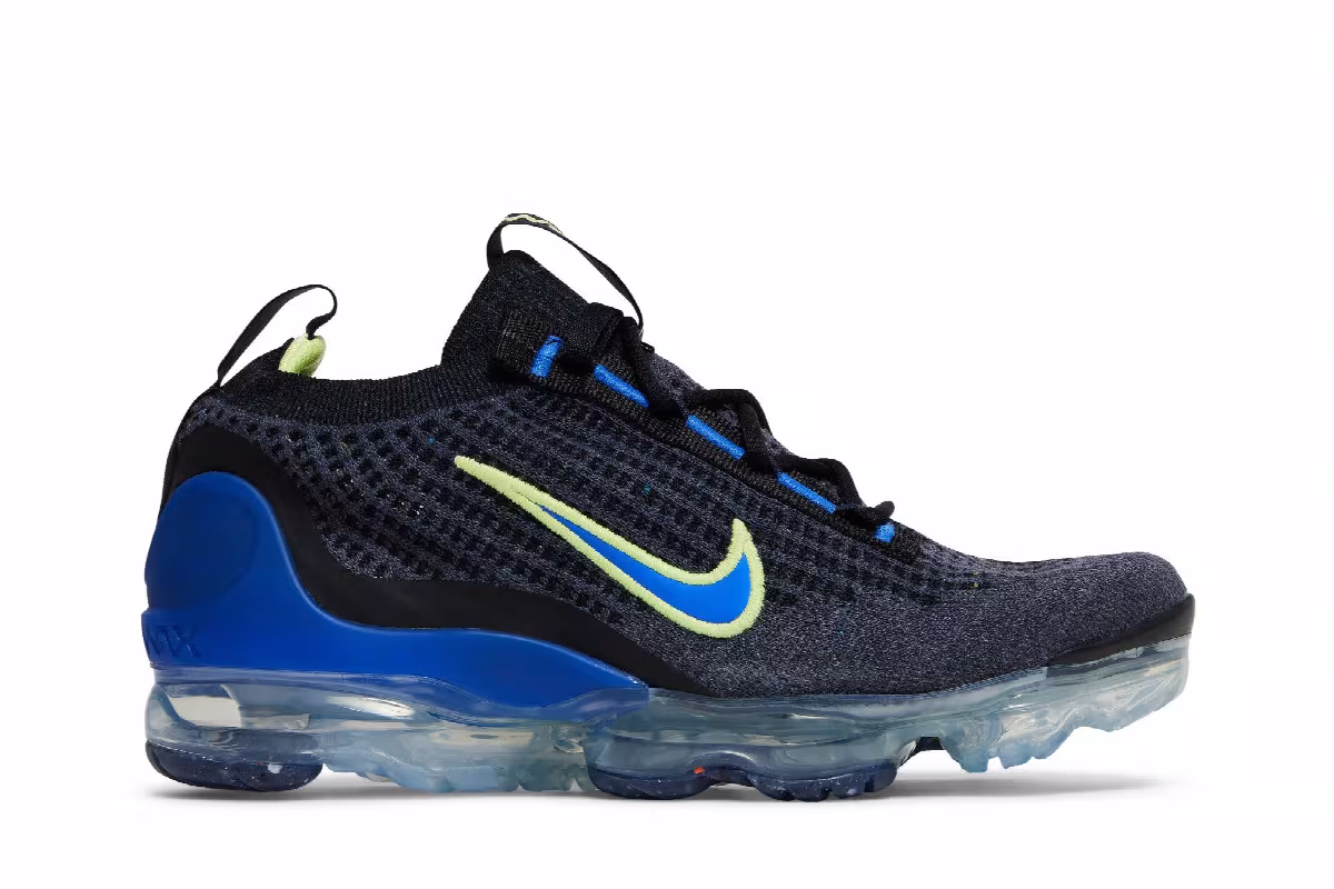 Nike Air VaporMax 2021 Flyknit GS Obsidian Racer Blue, view 2