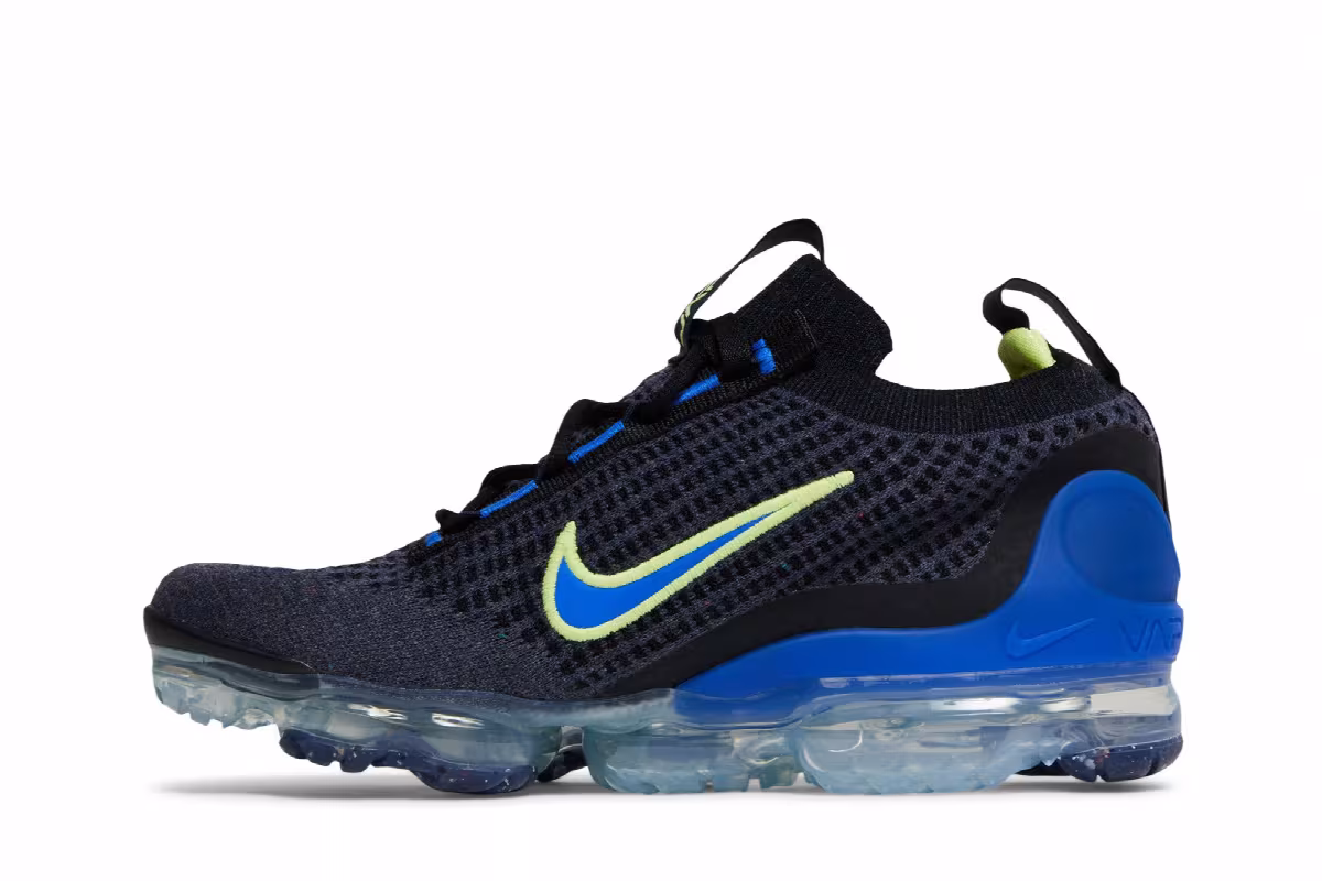 Nike Air VaporMax 2021 Flyknit GS Obsidian Racer Blue, view 4