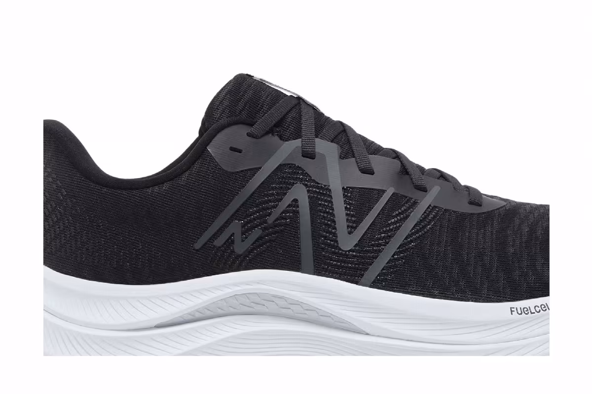 New Balance FuelCell Propel v4 Black White, view 3