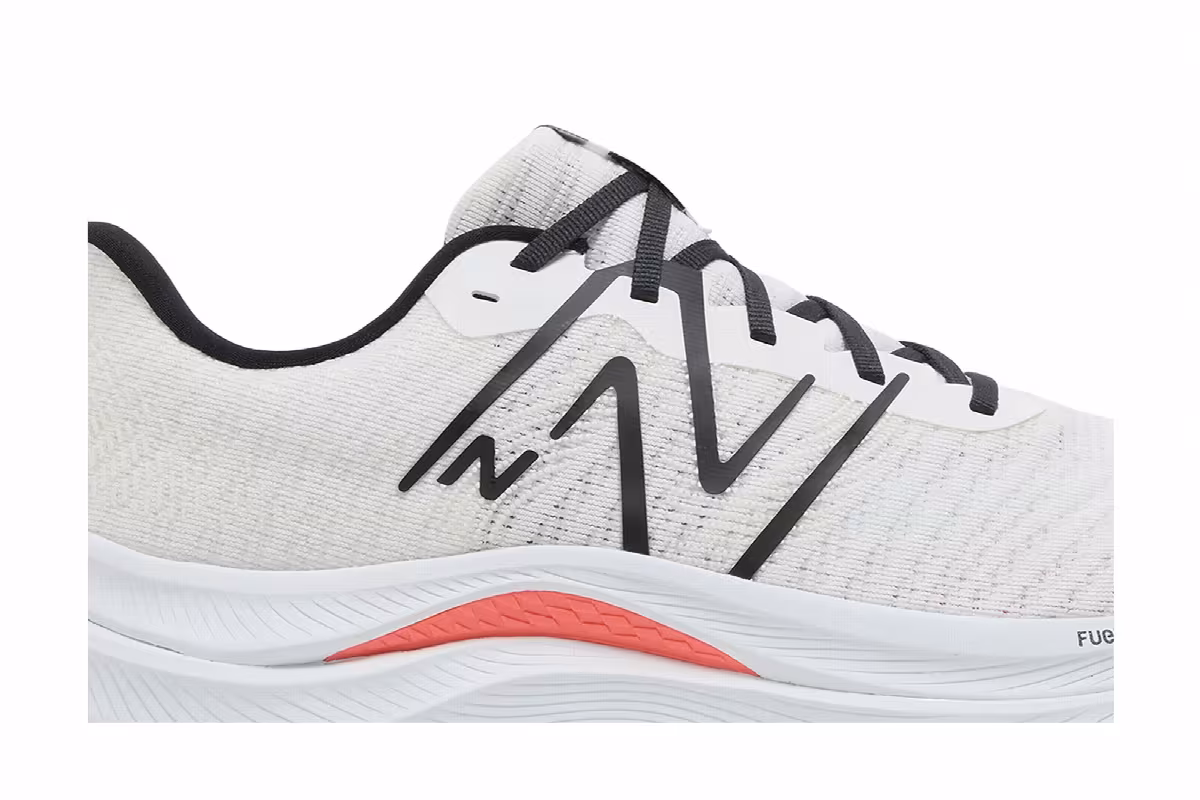 New Balance FuelCell Propel v4 White Black, view 3