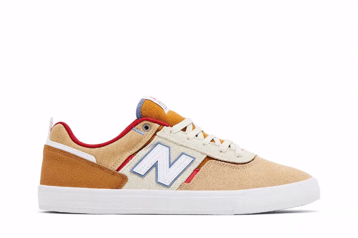 Jamie Foy x New Balance Numeric 306 Tan White, view 2