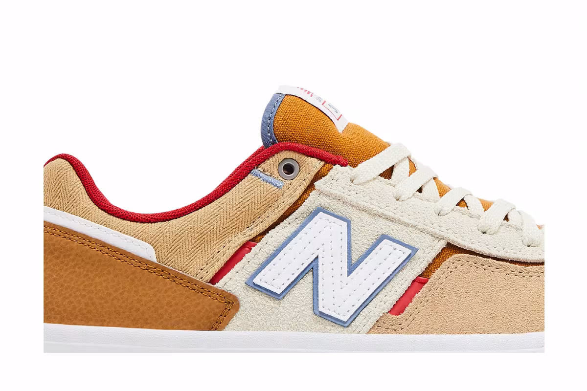 Jamie Foy x New Balance Numeric 306 Tan White, view 3