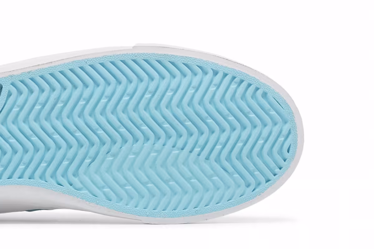 Jamie Foy x New Balance Numeric 306 White Aqua Sky, view 6