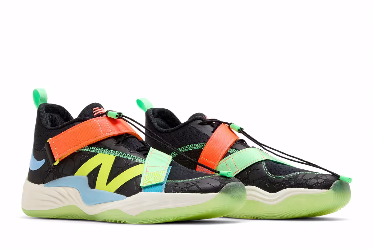 New Balance Lindor 2 Pre-Game Black Neon Dragonfly, view 9
