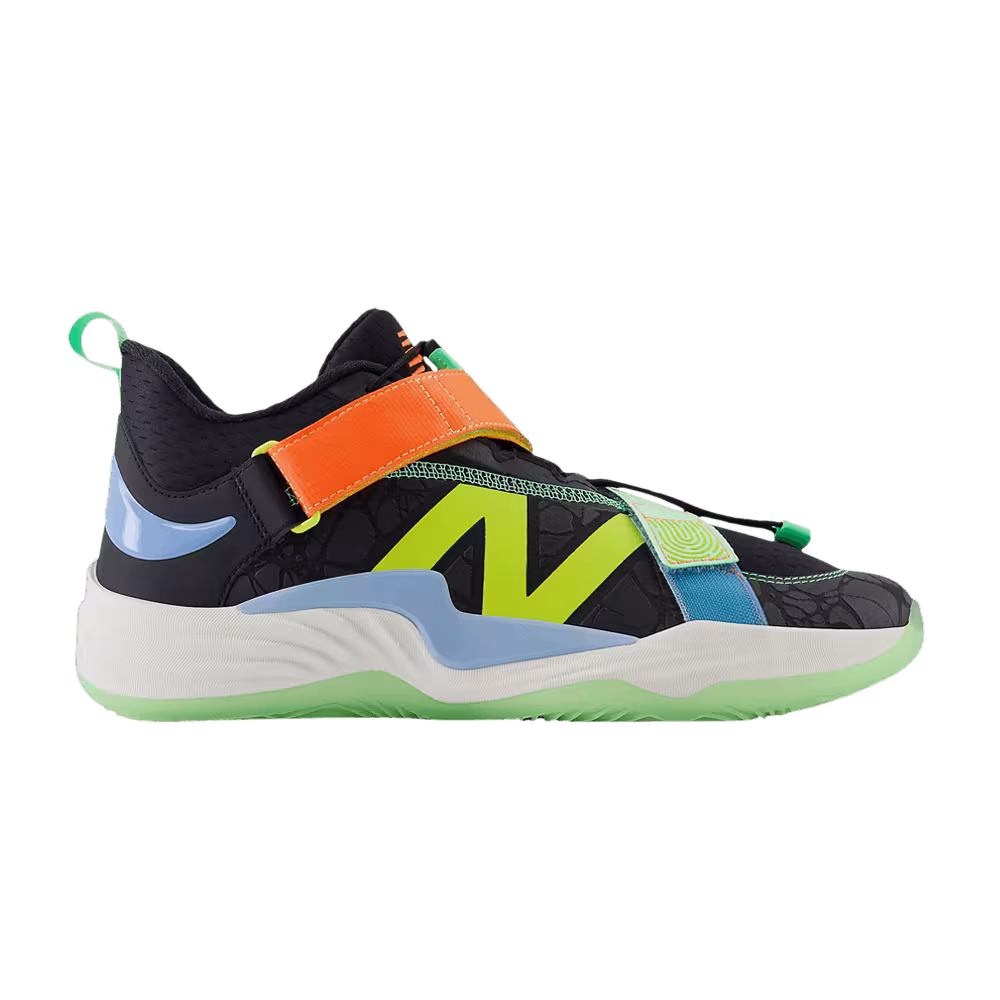 New Balance Lindor 2 Pre-Game 2E Wide Black Neon Dragonfly