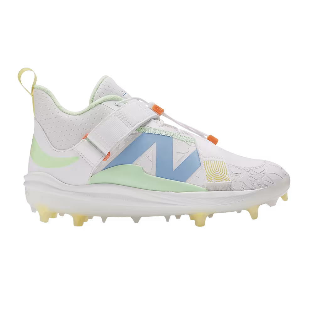 New Balance Lindor 2 Comp 2E Wide Optic White Electric Jade