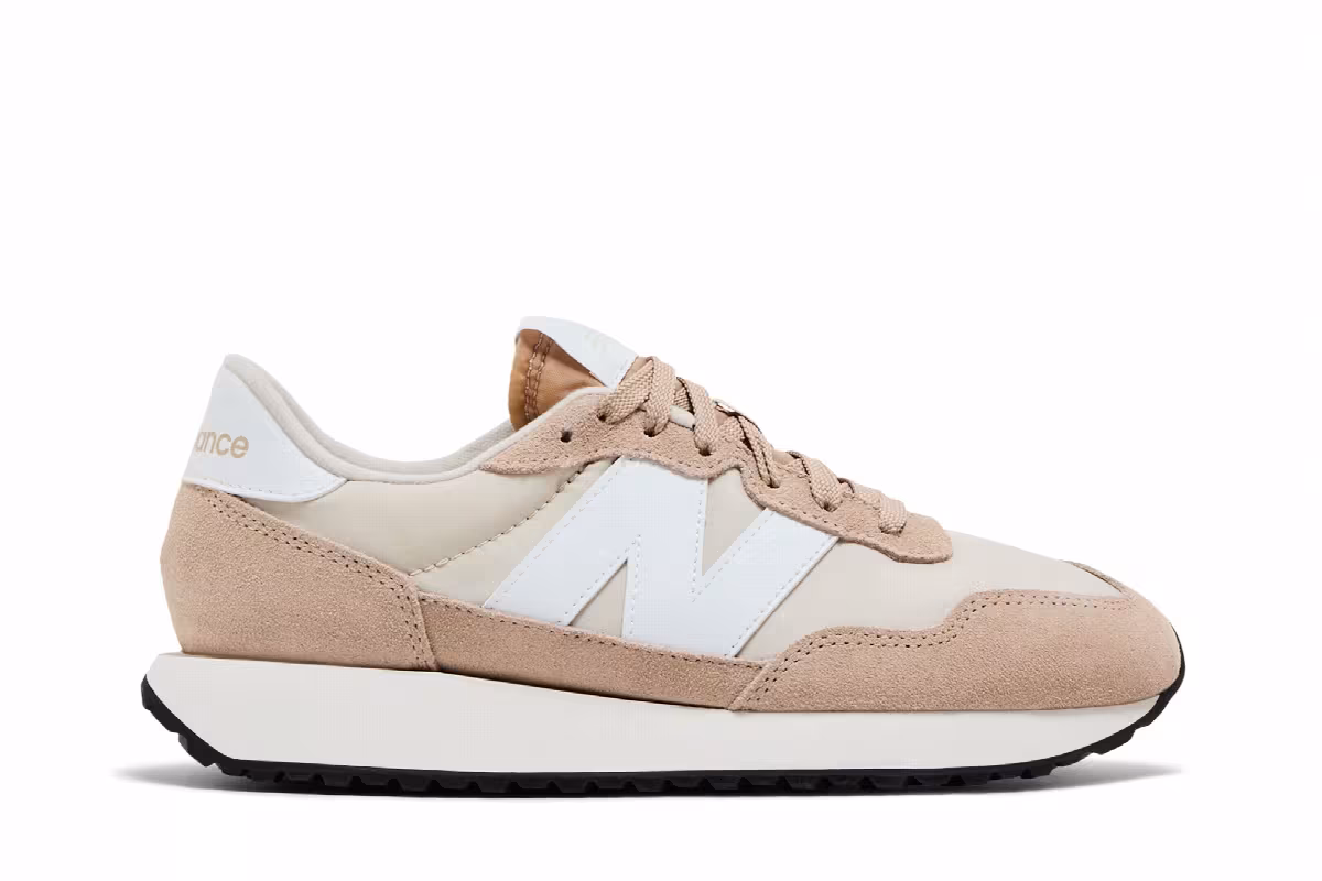 New Balance Women's 237 Mindful Grey White, view 2