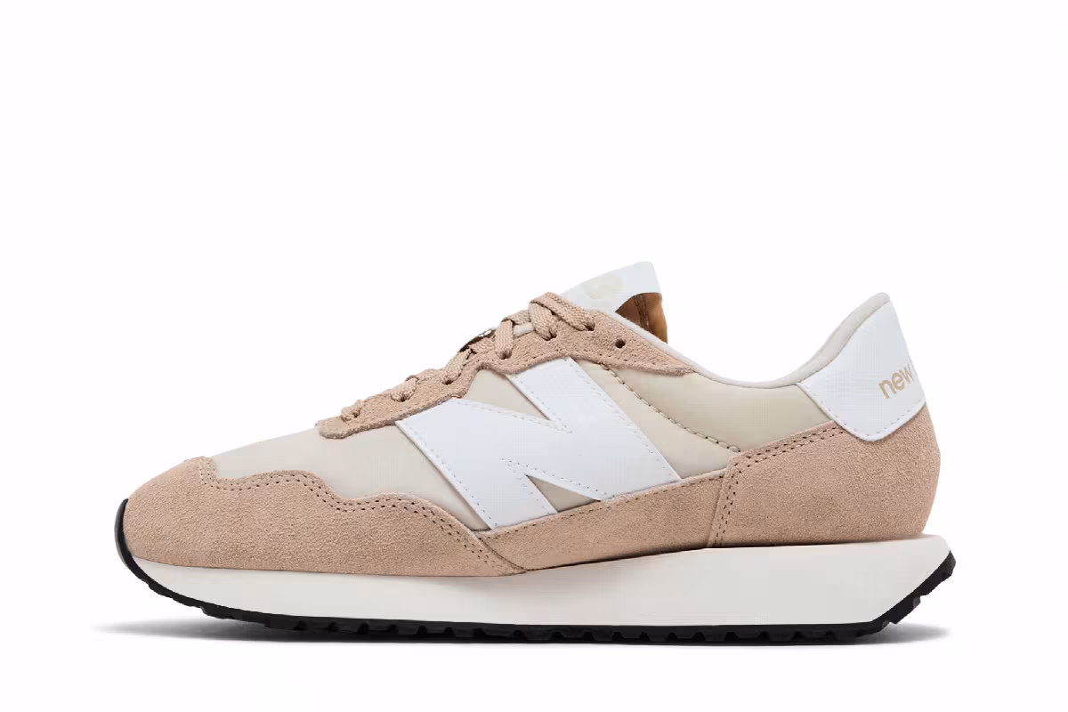 New Balance Women's 237 Mindful Grey White, view 4
