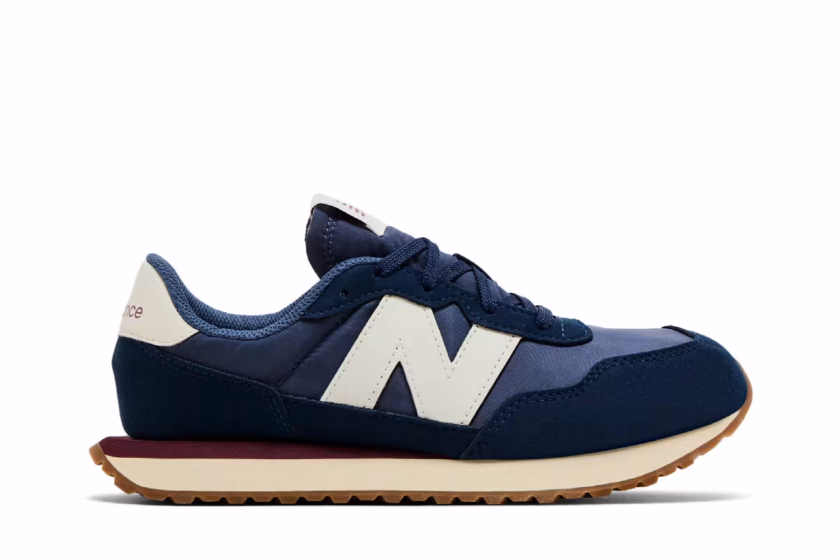 New Balance 237 Big Kid Navy Turtledove, view 2