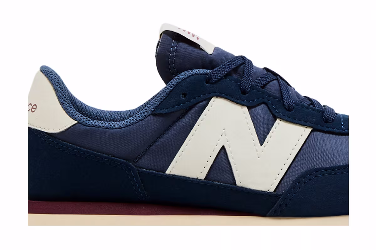 New Balance 237 Big Kid Navy Turtledove, view 3
