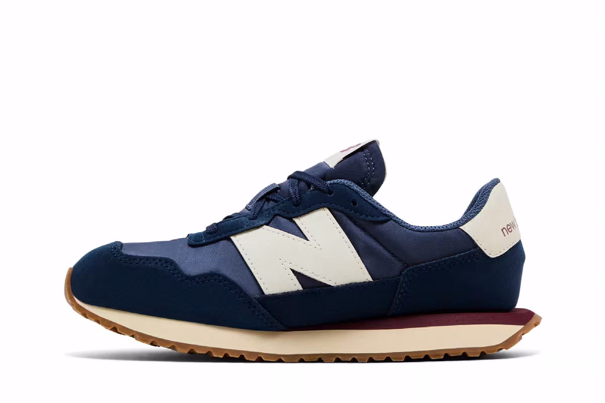 New Balance 237 Big Kid Navy Turtledove, view 4