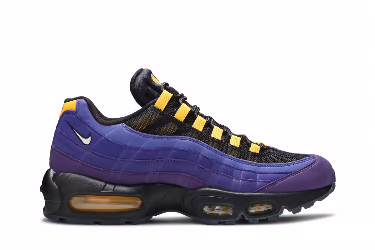 LeBron James x Nike Air Max 95 NRG Home Team, view 2