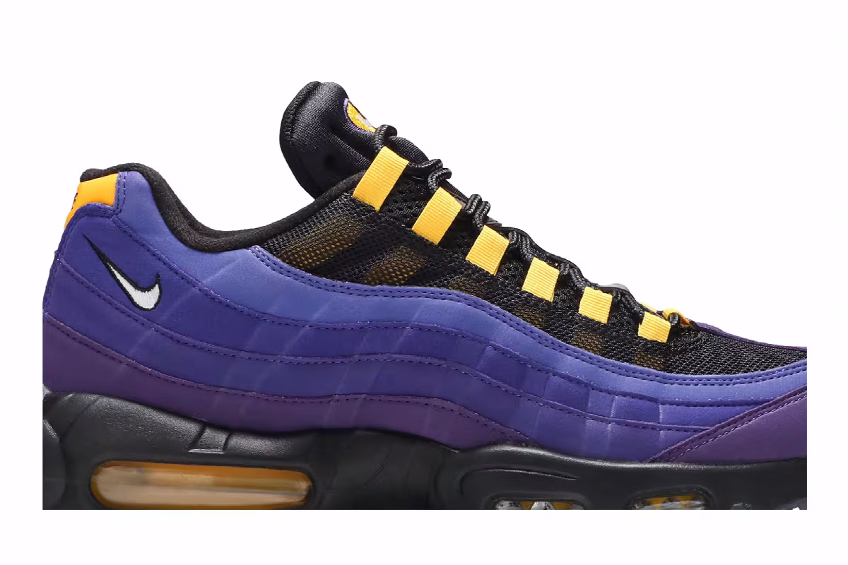 LeBron James x Nike Air Max 95 NRG Home Team, view 3