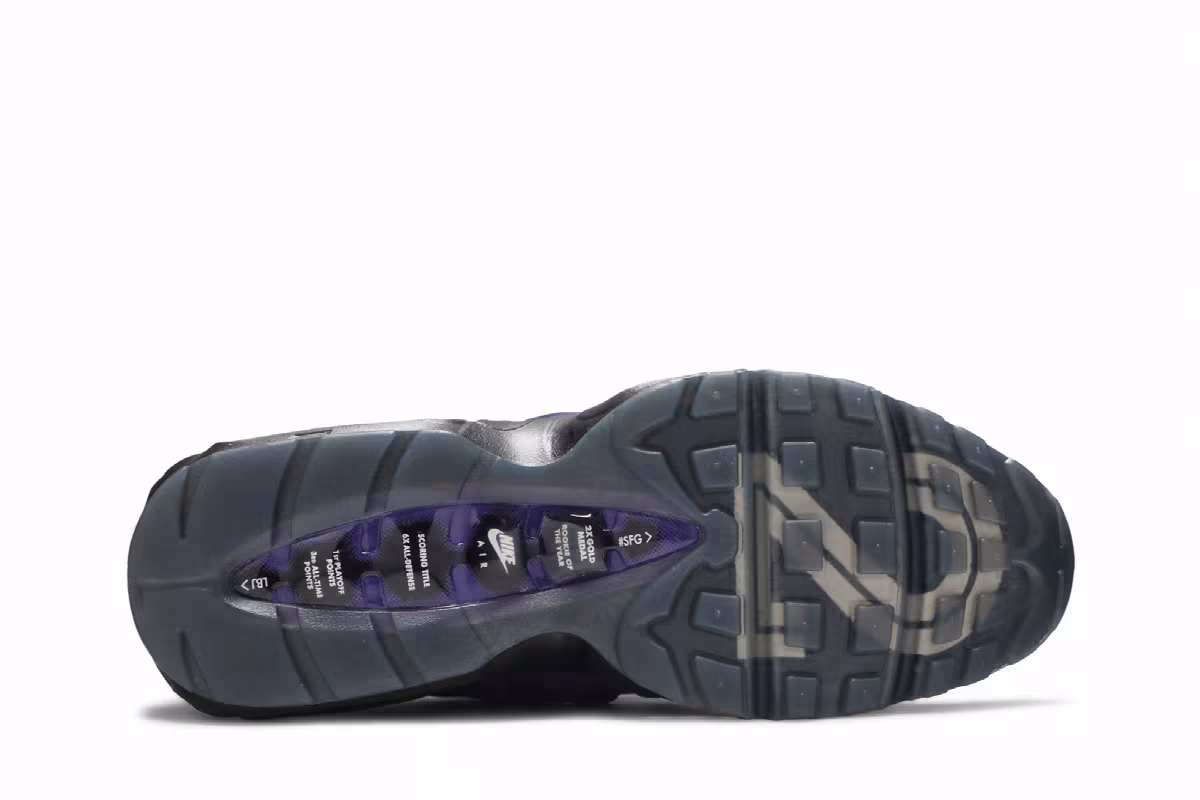 LeBron James x Nike Air Max 95 NRG Home Team, view 5
