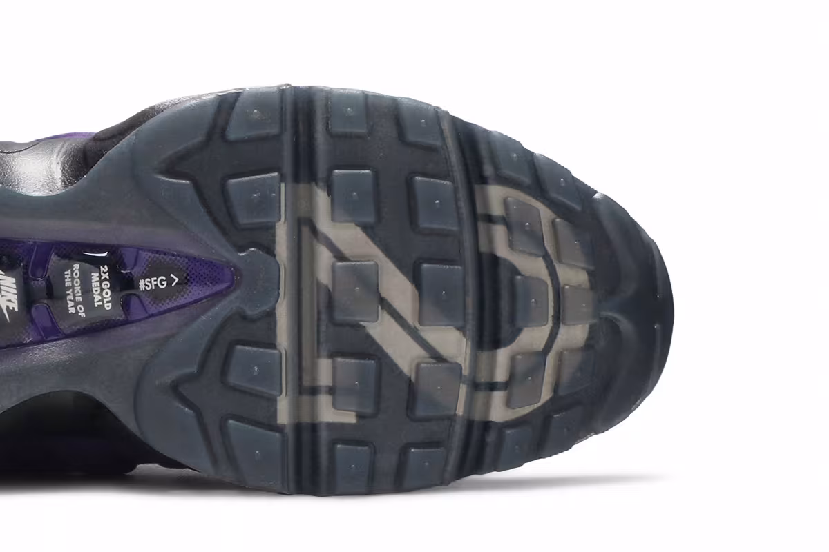 LeBron James x Nike Air Max 95 NRG Home Team, view 6