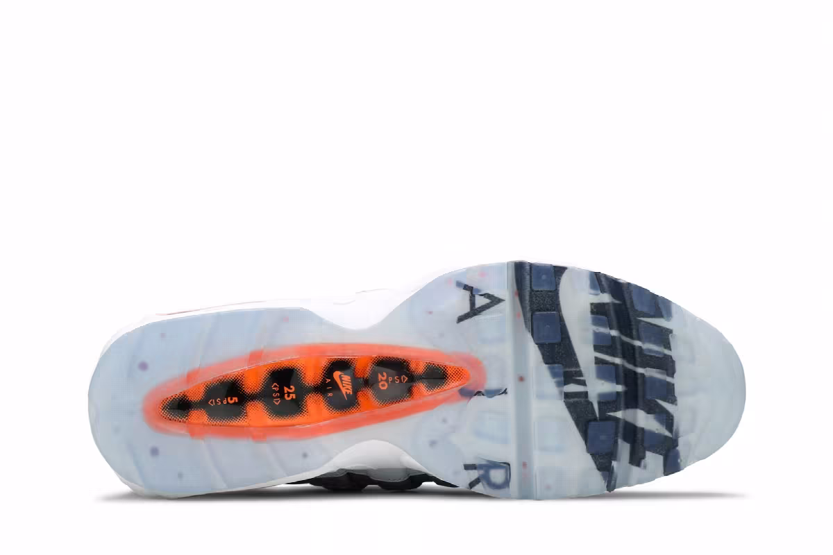 Kim Jones x Nike Air Max 95 Total Orange, view 5