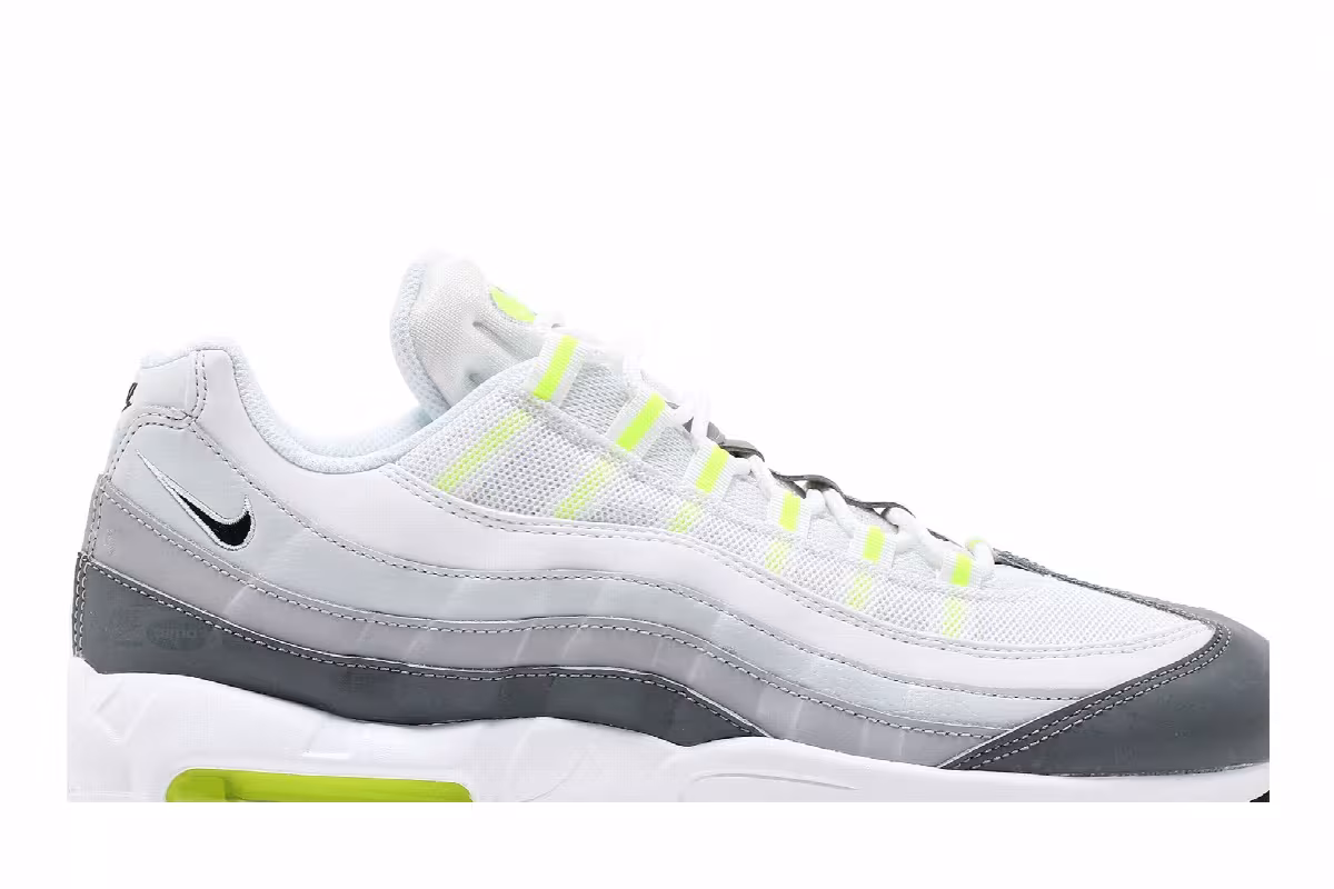 Nike Air Max 95 Logos Pack - White Neon, view 3