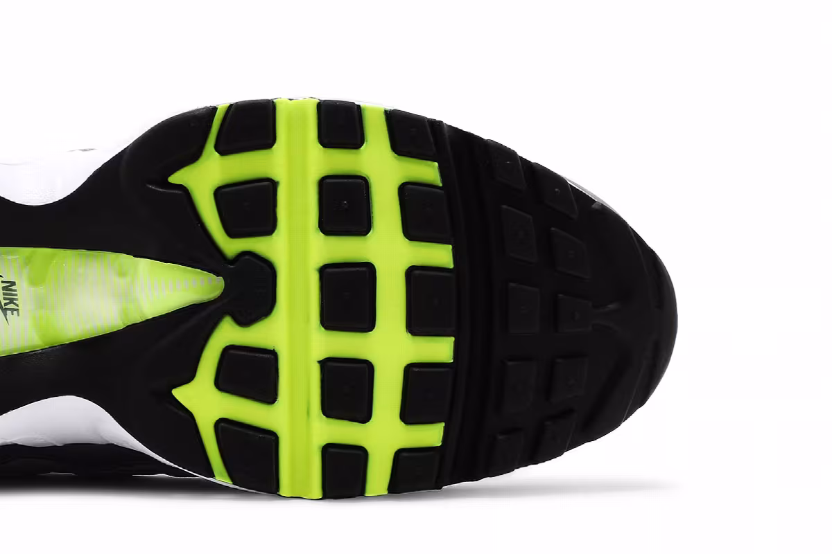 Nike Air Max 95 Logos Pack - White Neon, view 6