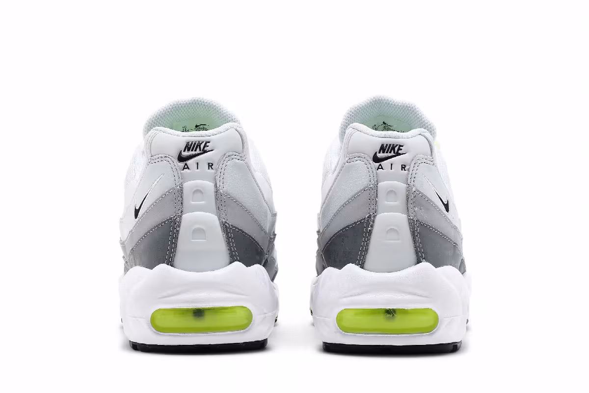 Nike Air Max 95 Logos Pack - White Neon, view 7