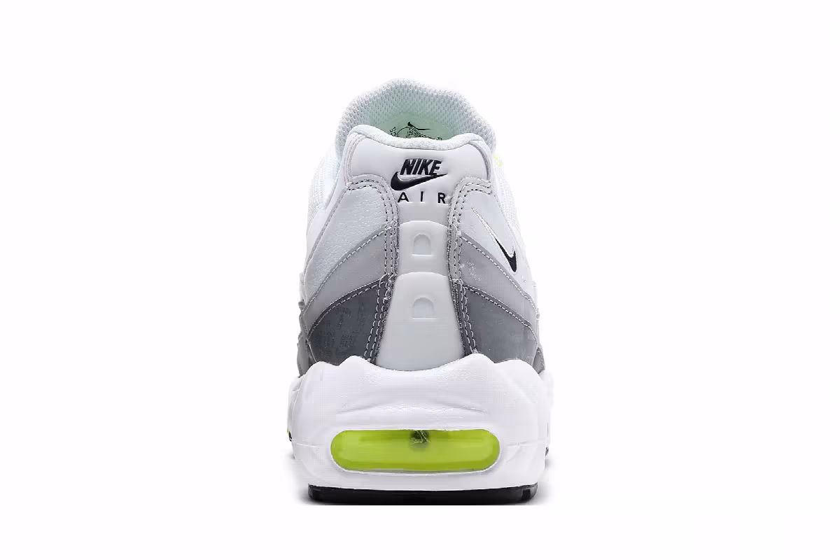 Nike Air Max 95 Logos Pack - White Neon, view 8