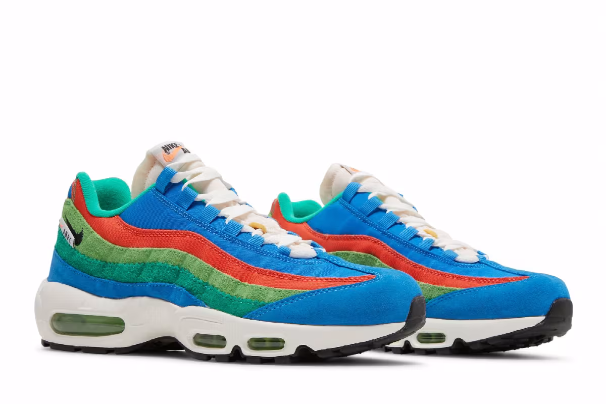Nike Air Max 95 SE Running Club - Light Photo Blue, view 9