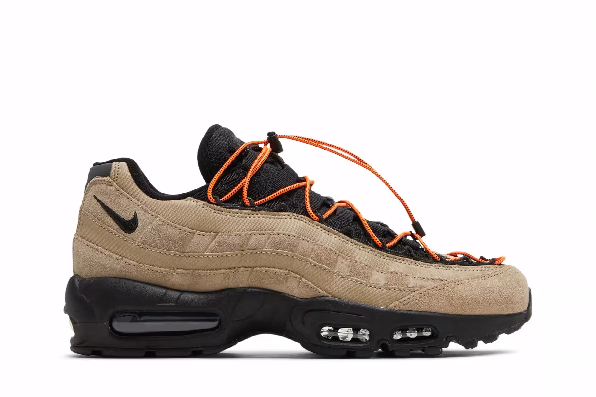 Nike Air Max 95 Khaki Total Orange, view 2