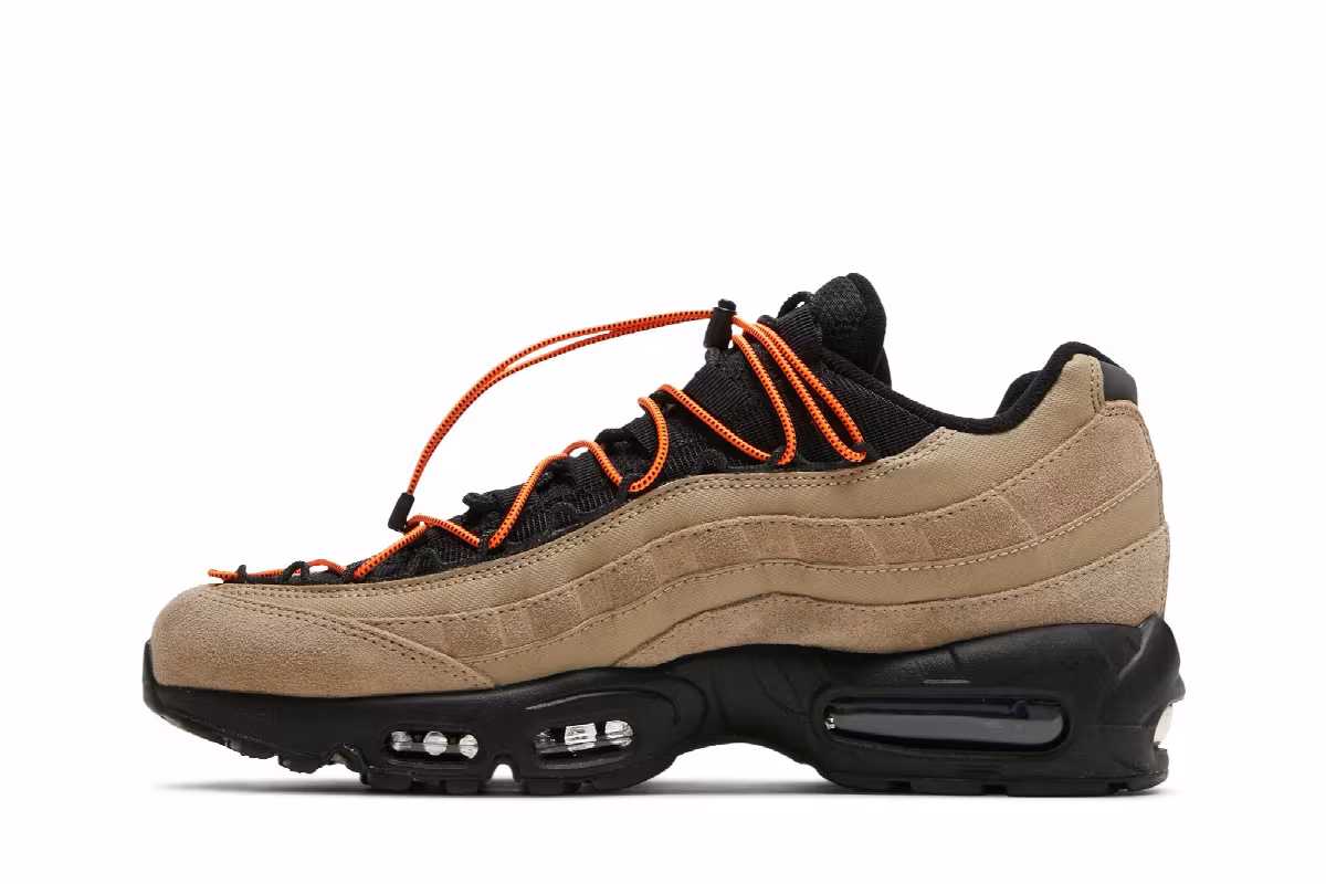 Nike Air Max 95 Khaki Total Orange, view 4