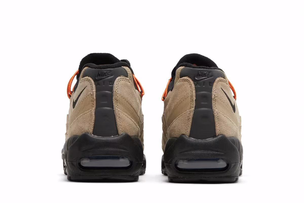 Nike Air Max 95 Khaki Total Orange, view 7