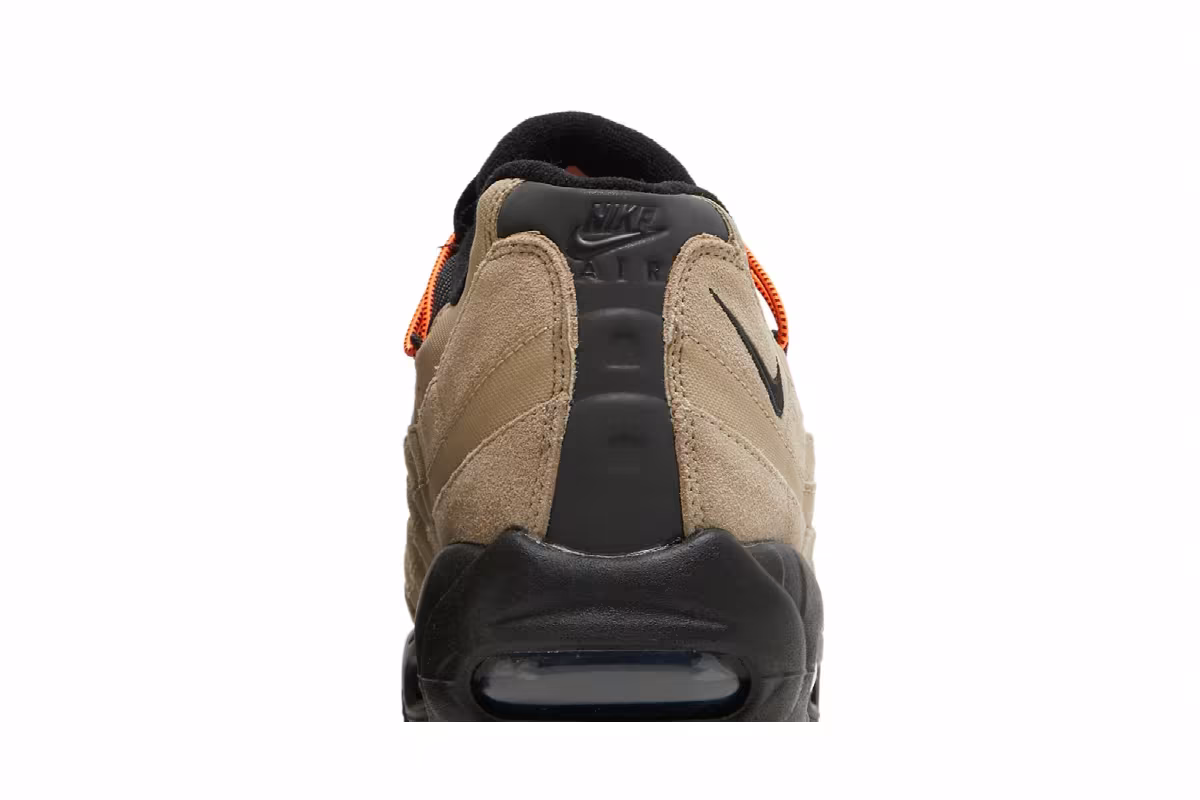 Nike Air Max 95 Khaki Total Orange, view 8
