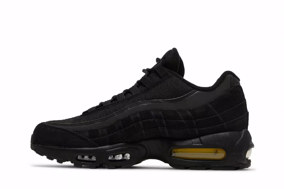 Nike Air Max 95 Black Yellow Strike, view 4