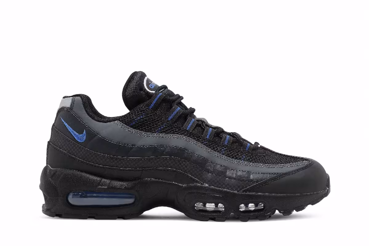 Nike Air Max 95 Essential Black Game Royal, view 2