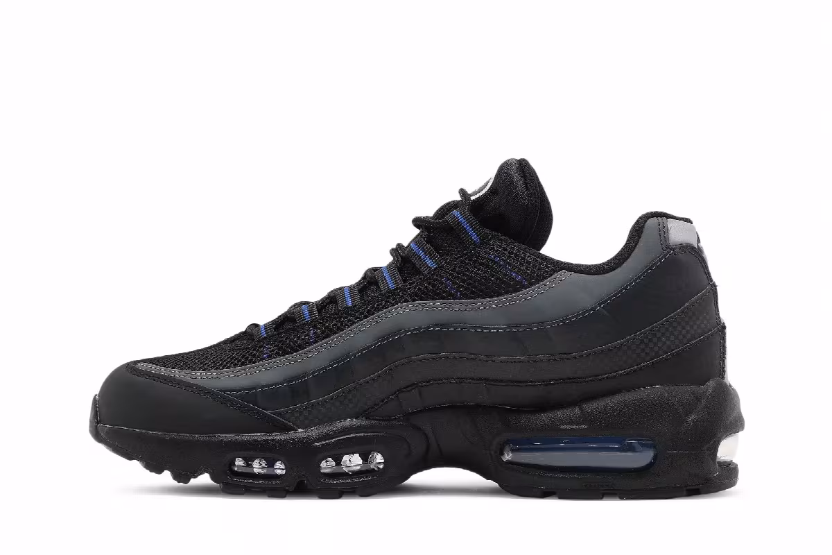 Nike Air Max 95 Essential Black Game Royal, view 4