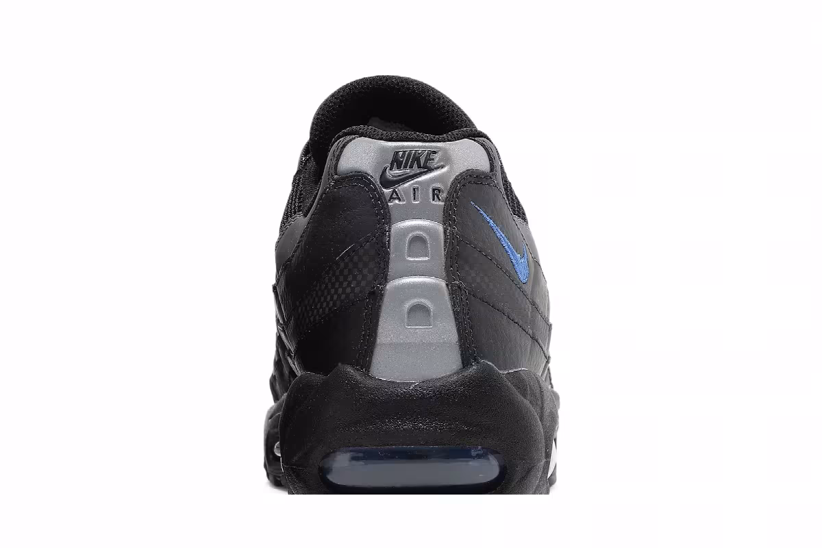 Nike Air Max 95 Essential Black Game Royal, view 8