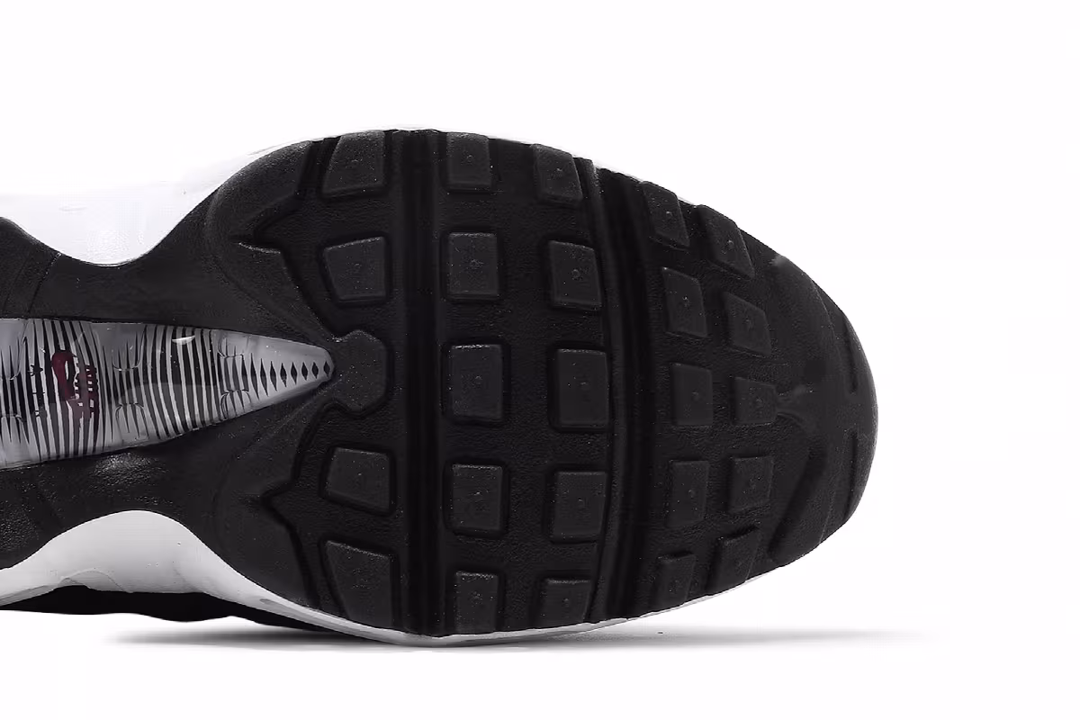 Nike Air Max 95 Recraft GS White Dark Beetroot, view 6