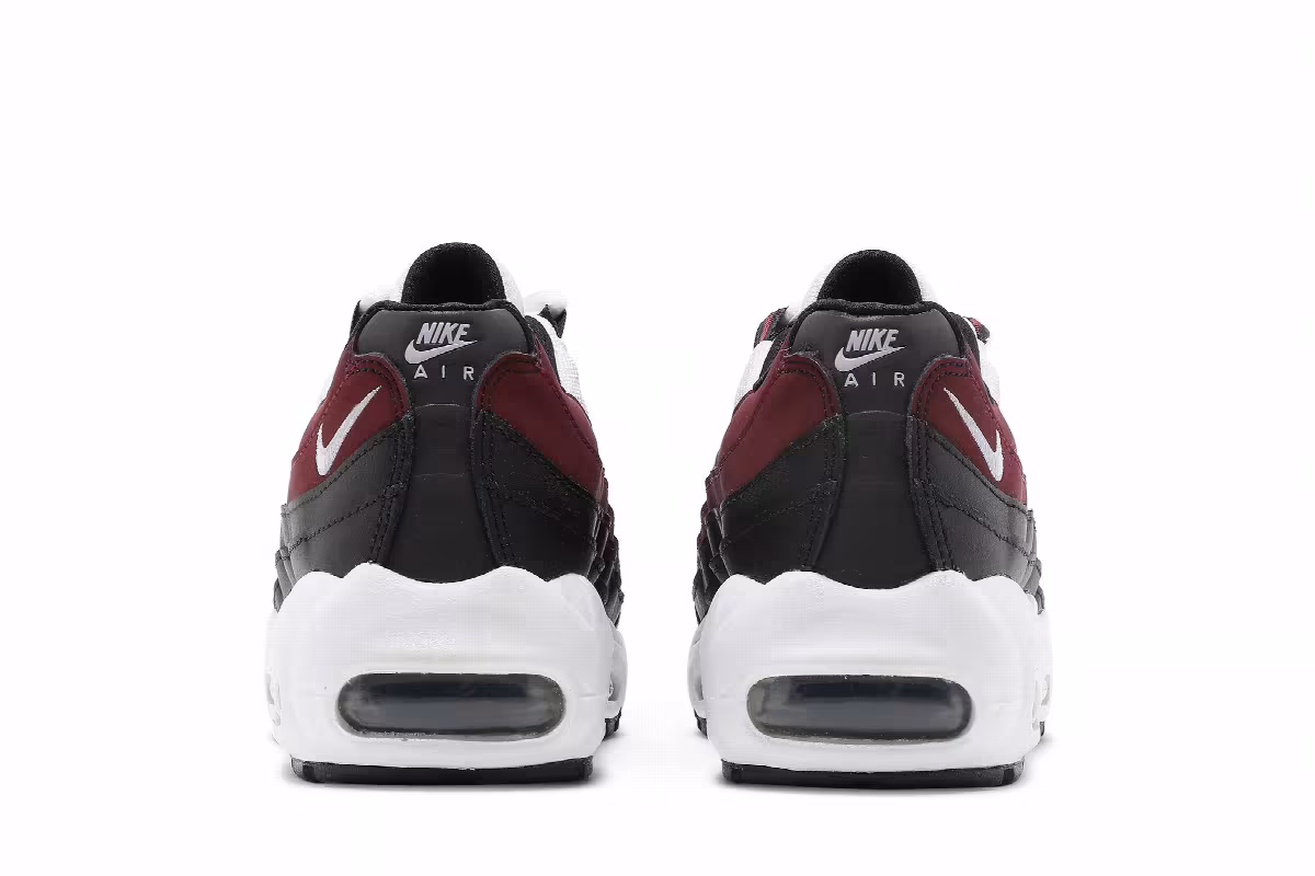 Nike Air Max 95 Recraft GS White Dark Beetroot, view 7