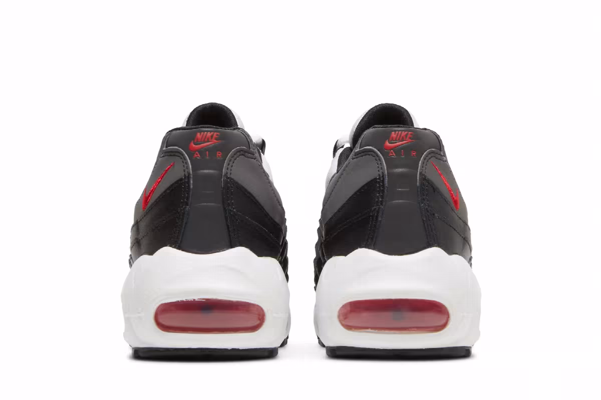 Nike Air Max 95 Recraft GS Iron Grey University Red, view 7