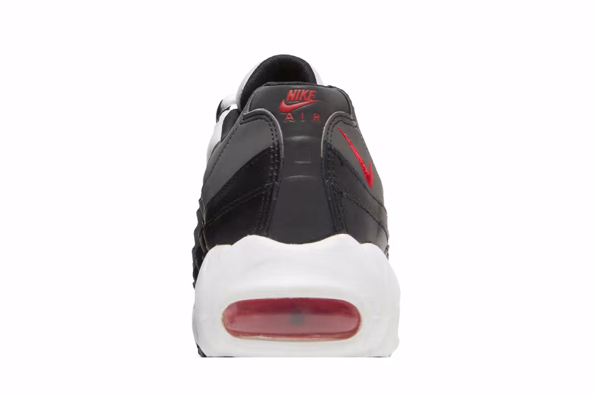 Nike Air Max 95 Recraft GS Iron Grey University Red, view 8