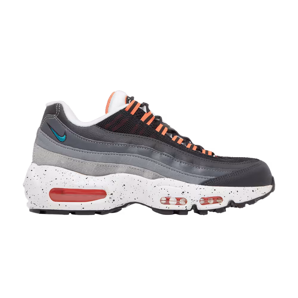 Nike Air Max 95 Recraft GS Black Aquamarine