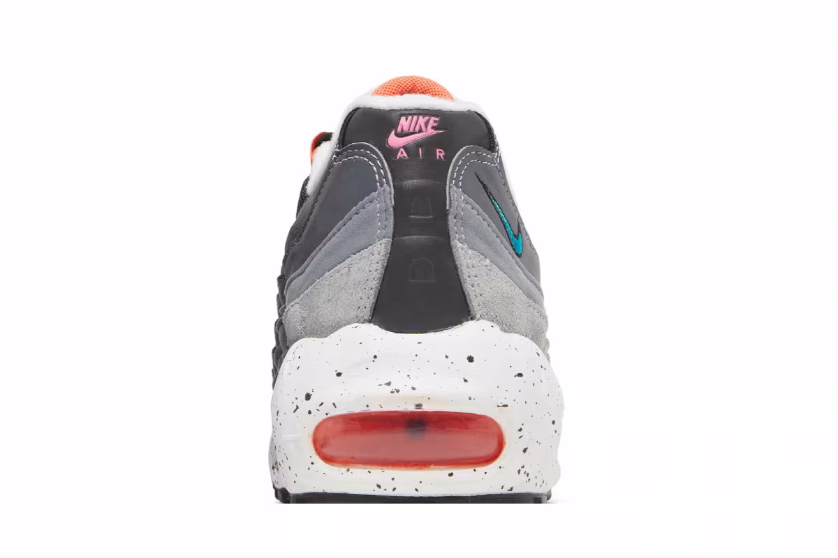 Nike Air Max 95 Recraft GS Black Aquamarine, view 8