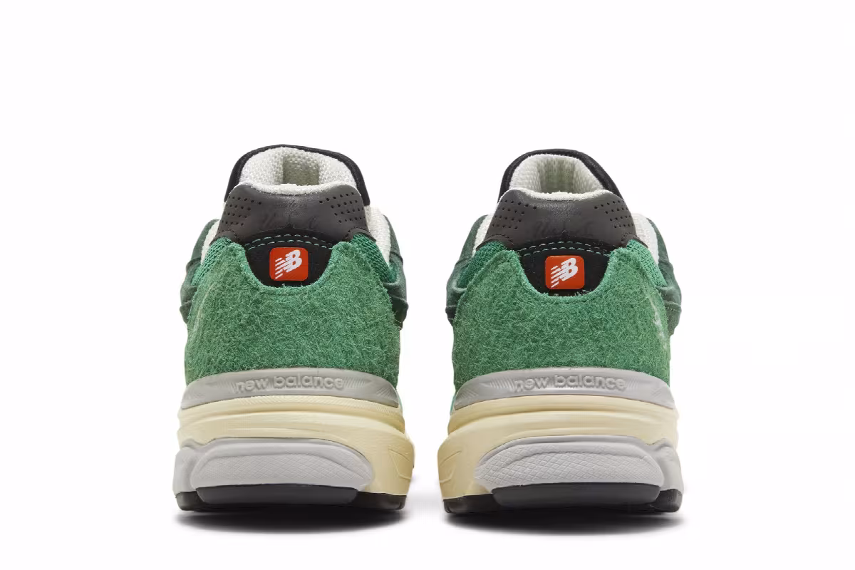 Teddy Santis x New Balance 990v3 Made in USA Green Gold, view 7