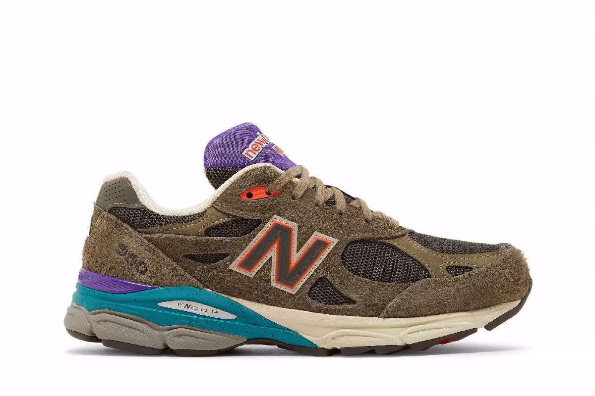 YCMC x New Balance 990v3 Made in USA Trailblazers, view 2