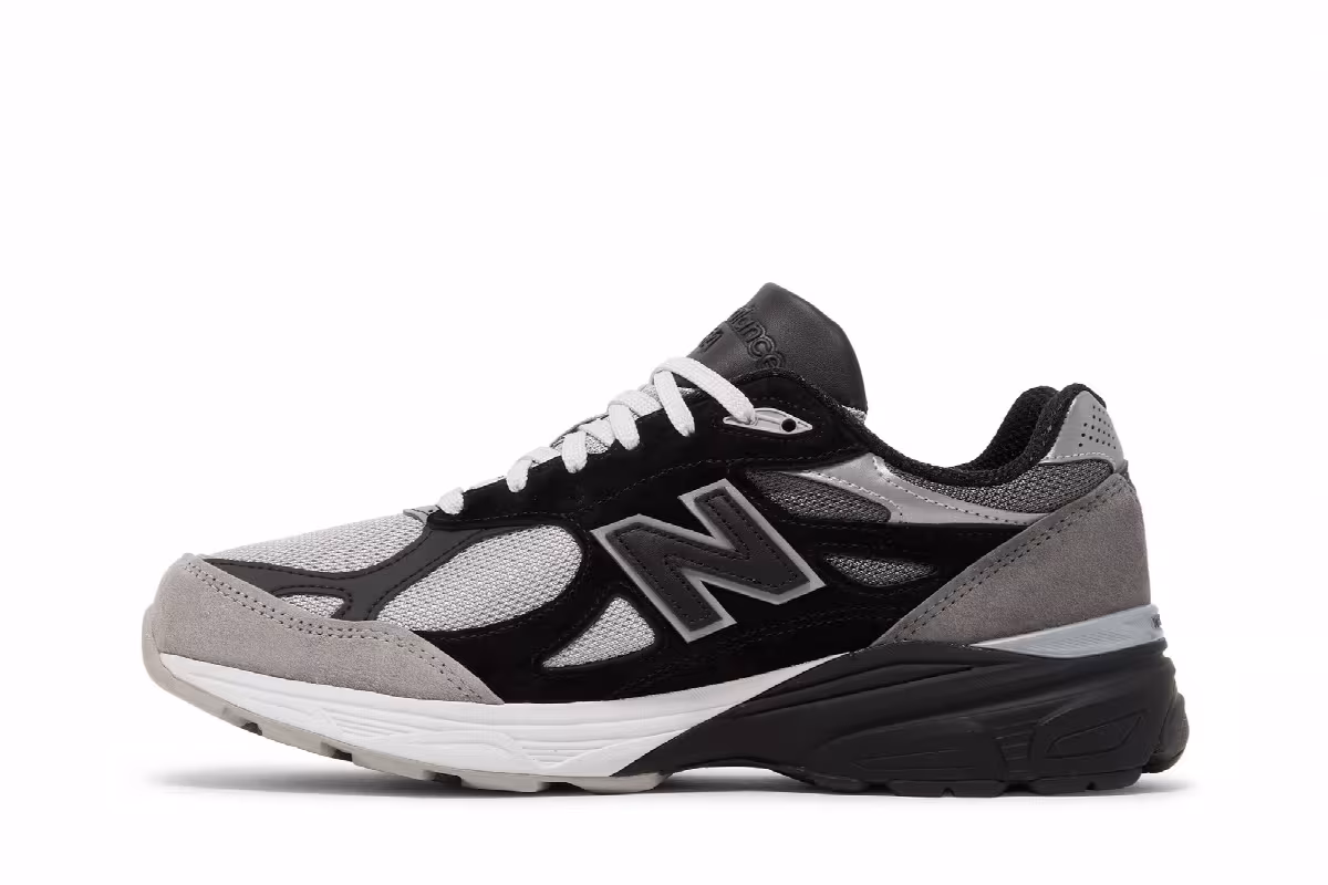 DTLR x New Balance 990v3 Made in USA GR3YSCALE, view 4