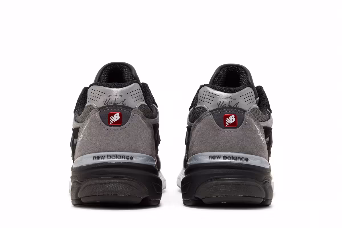 DTLR x New Balance 990v3 Made in USA GR3YSCALE, view 7